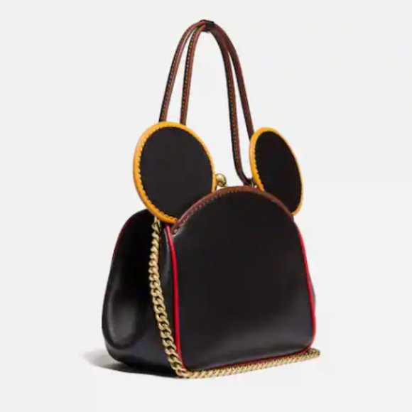 NWT COACH DISNEY MICKEY MOUSE X KEITH HARING CROSSBODY HANDBAG DESIGNER - Picture 3 of 6